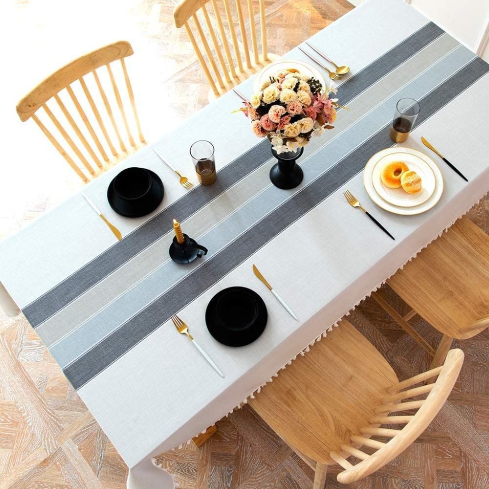 Cotton Linen Rectangle Tablecloths